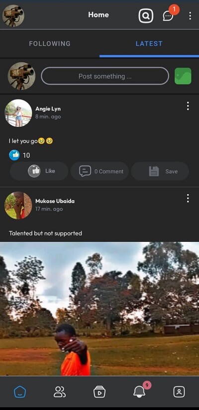 friend line home feed