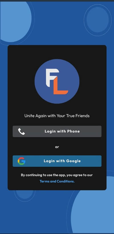 friend line social media app login